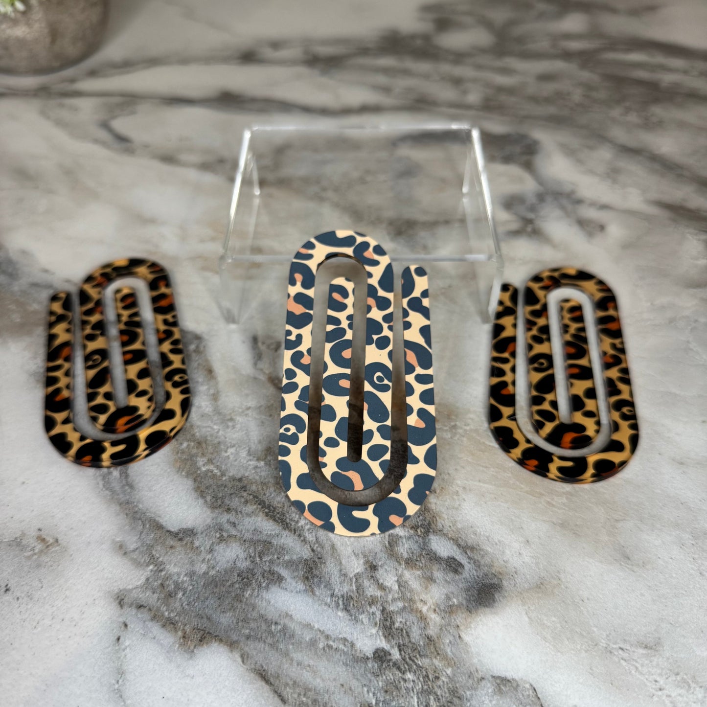 Jumbo Paperclip - Animal Print