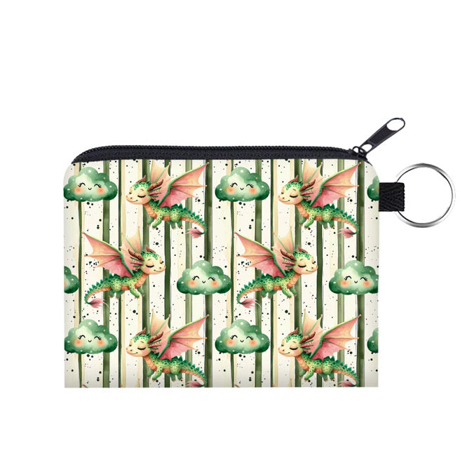 Mini Pouch - Dragon Cloud Stripes