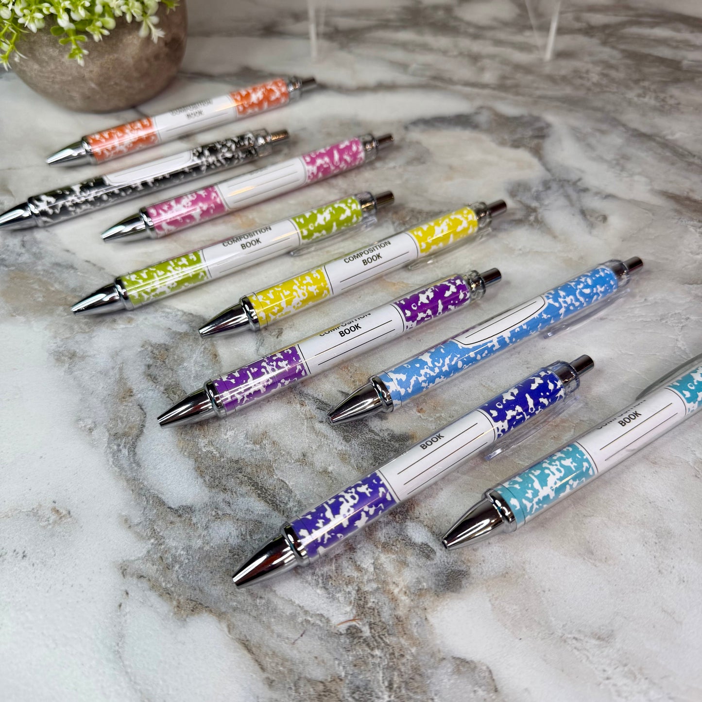 Pen - Clear Design Composition Book Teach Teacher