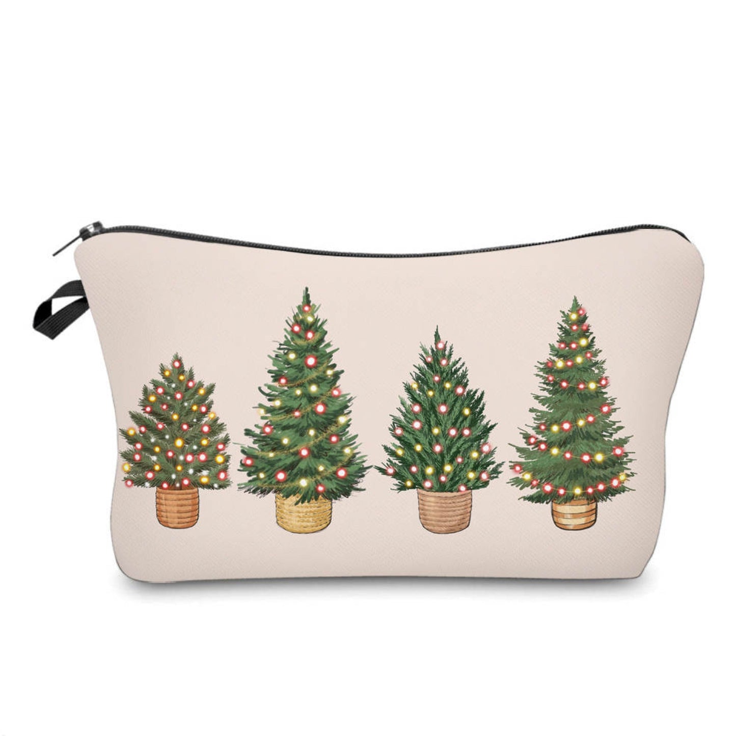 Pouch & Sticky Note Bundled Set - Christmas Trees