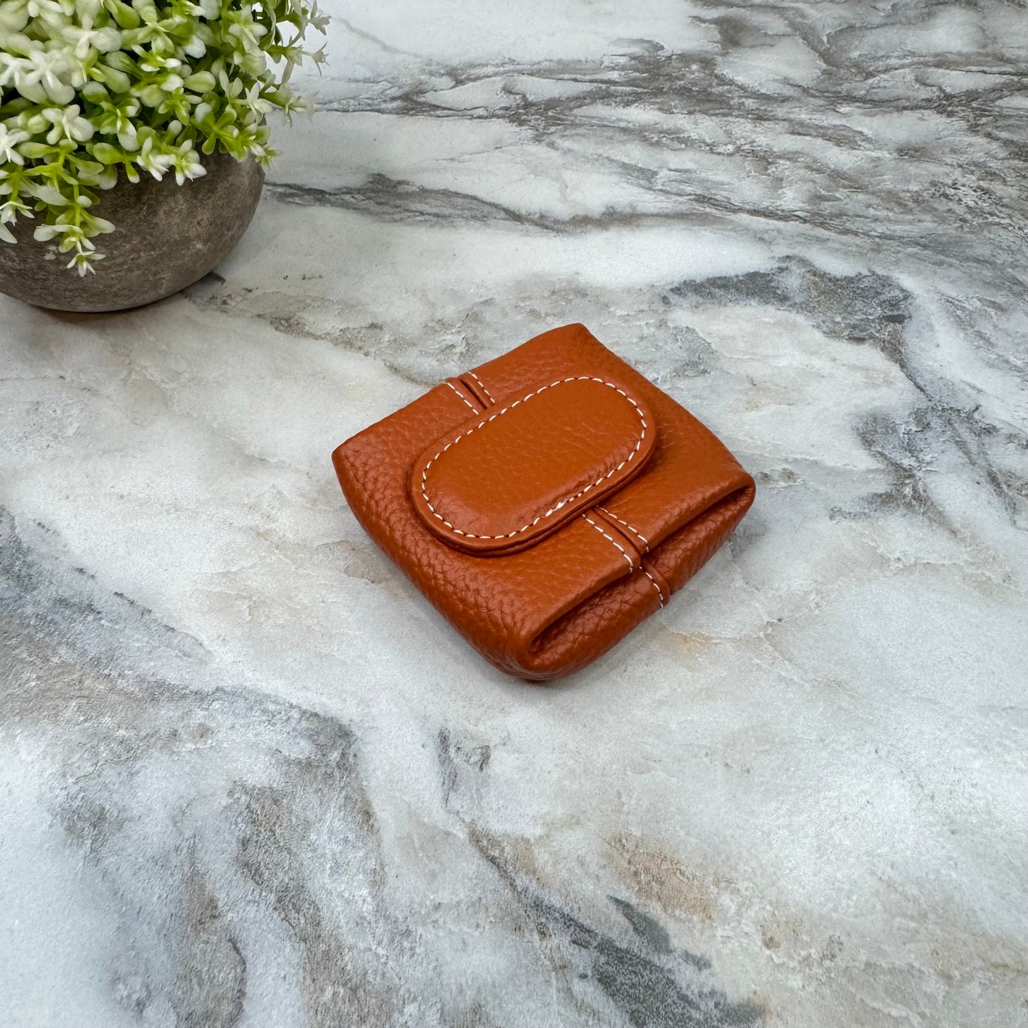 Coin Pouch Wallet - Genuine Leather- PREORDER