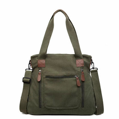 Caitlin Handbag - Corduroy Solid
