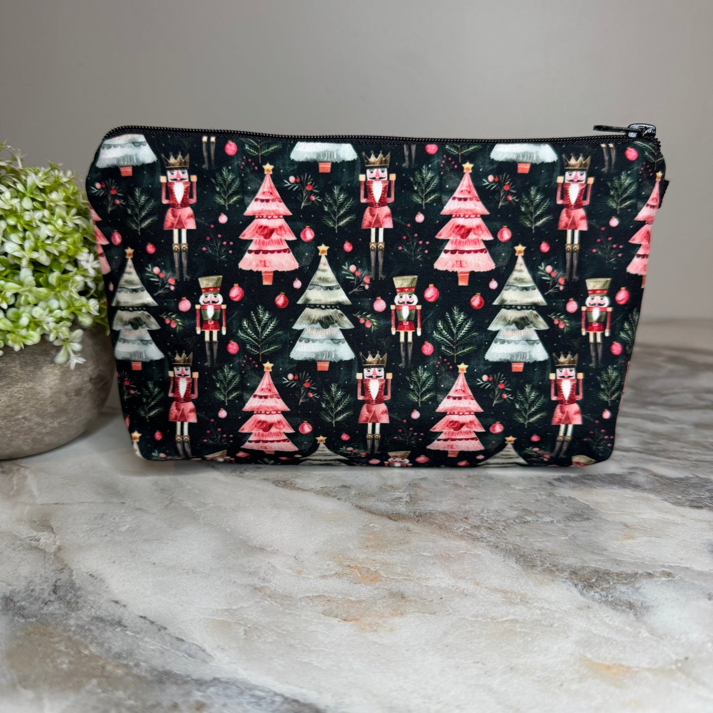 Pouch - Christmas Holiday - Nutcracker Trees