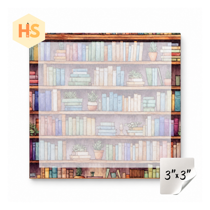 The Sticky Note Collection - Book Shelves
