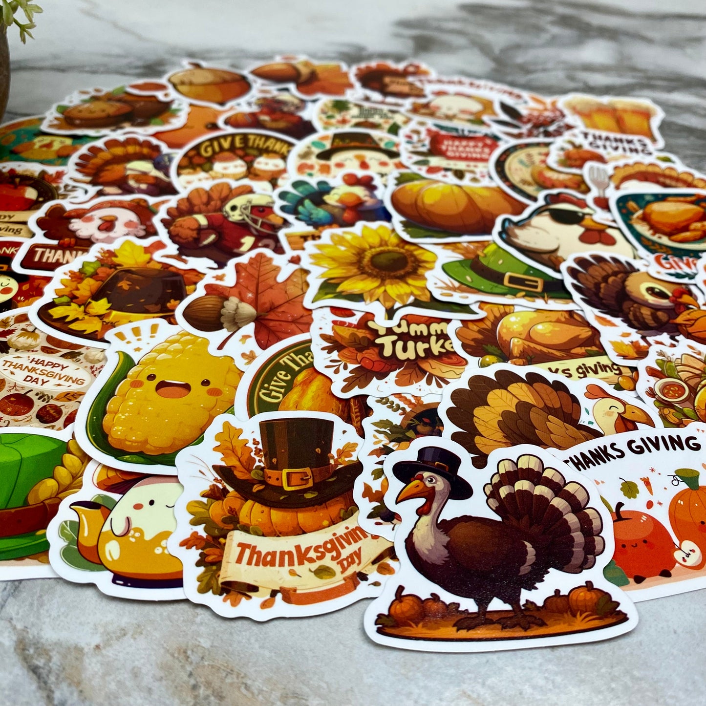 Stickers - Happy Thanksgiving