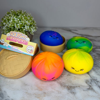 Squishy Toy - Viral Dumpling, Tie Dye - PREORDER