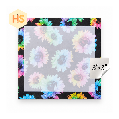 The Sticky Note Collection - Rainbow Sunflower