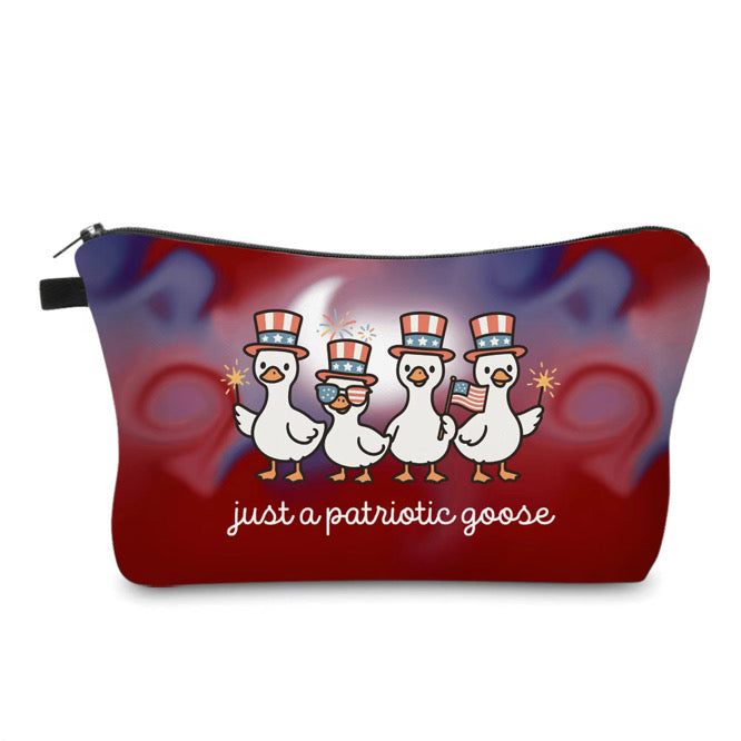 Pouch - America, Patriotic Goose