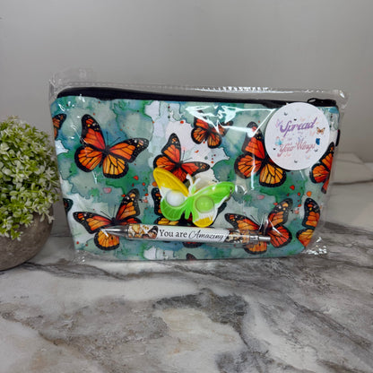 Bundled Set - Butterfly Orange Teal