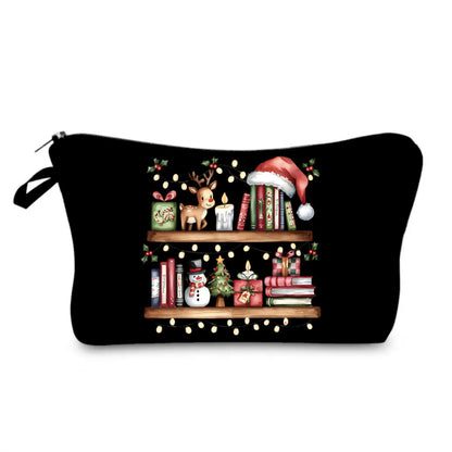 Pouch - Christmas - Winter Book Shelf