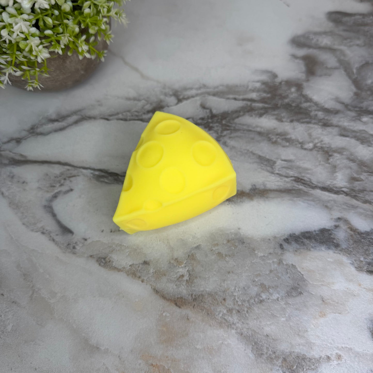 Stress Squishy Toy - Cheese Triangle