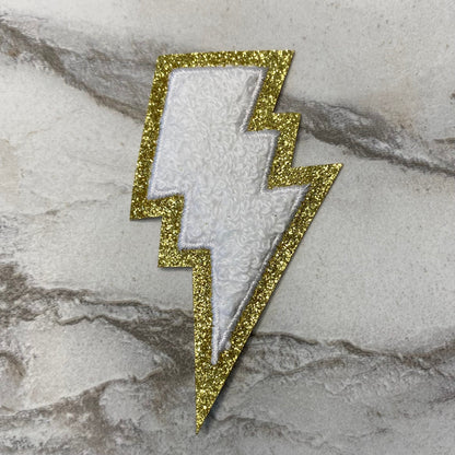 Patch Chenille - Lightning Bolt