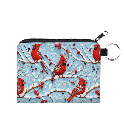 Mini Pouch - Blue Cardinal