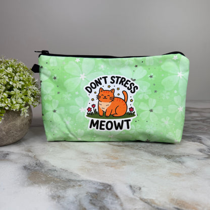 Pouch - Cat, Stress Meowt