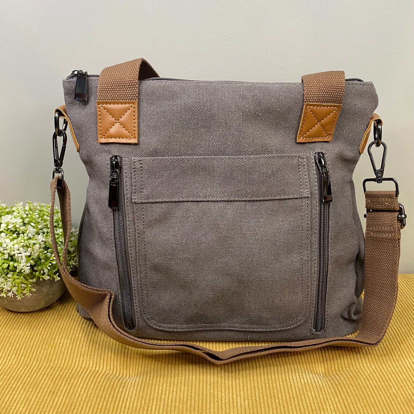 Caitlin - Canvas Satchel - PREORDER