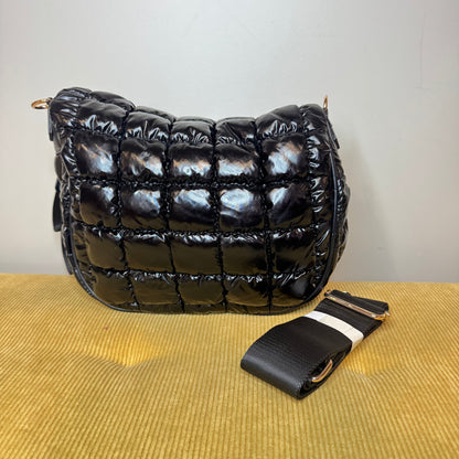The Roni Nylon Crossbody - Puffer