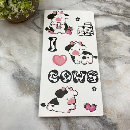 Sticky Note Booklet Set - Cow