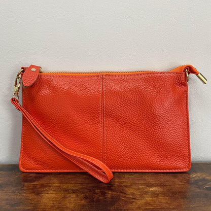 Megan Clutch Crossbody - Genuine Leather