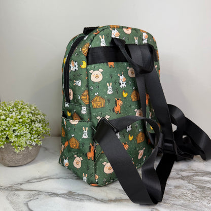 Mini Backpack - Animal, Farm