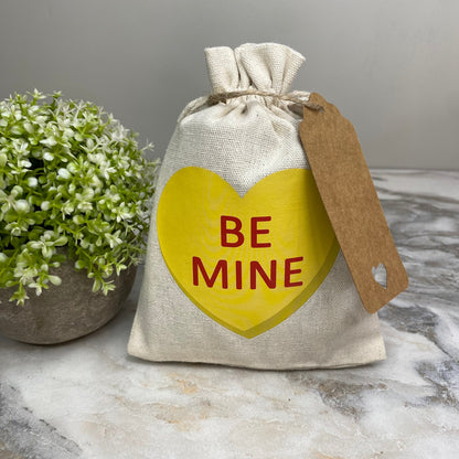 Mini Drawstring - Conversation Hearts