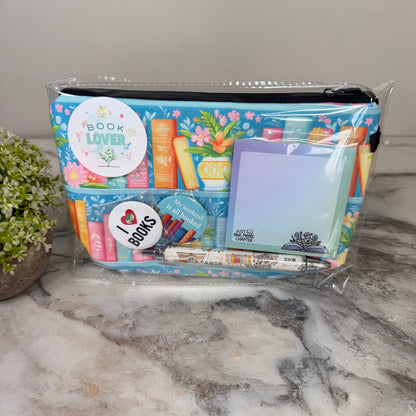 Bundled Set - Book Blue Bookshelf