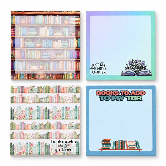 The Sticky Note Collection - Book Bundle 4 Pack
