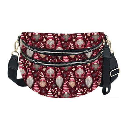 The Roni Nylon Crossbody - Christmas - Gnomes
