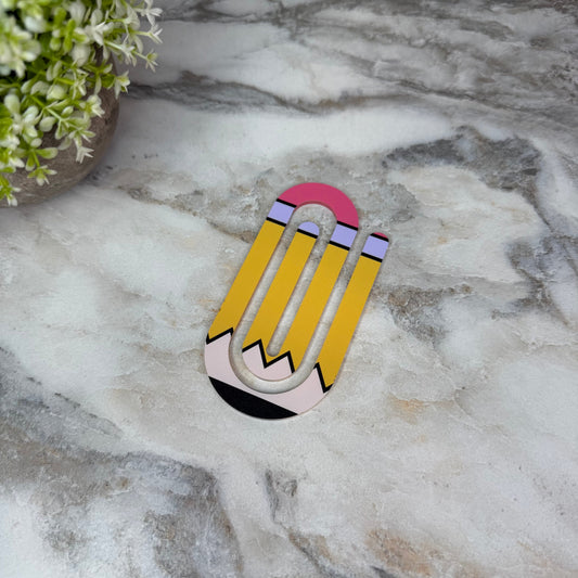 Jumbo Paperclip - Pencil Teach Teacher