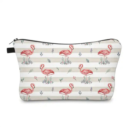 Pouch - Flamingo Stripe