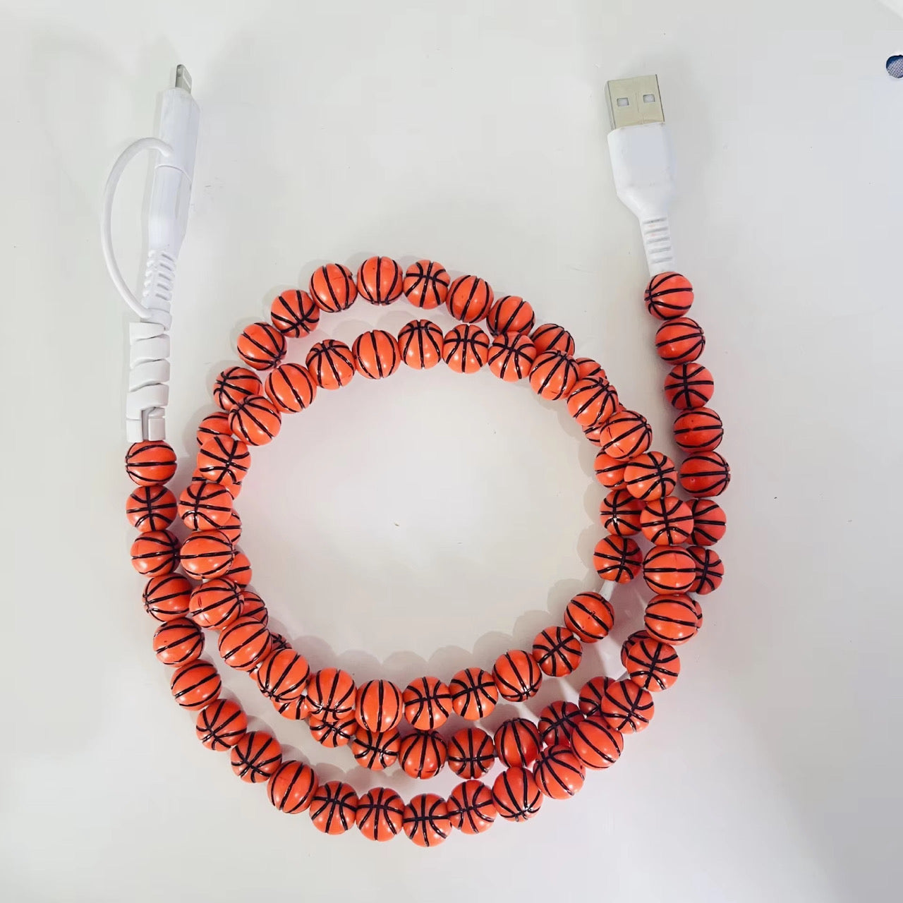Charging Cord - Beaded - Sports