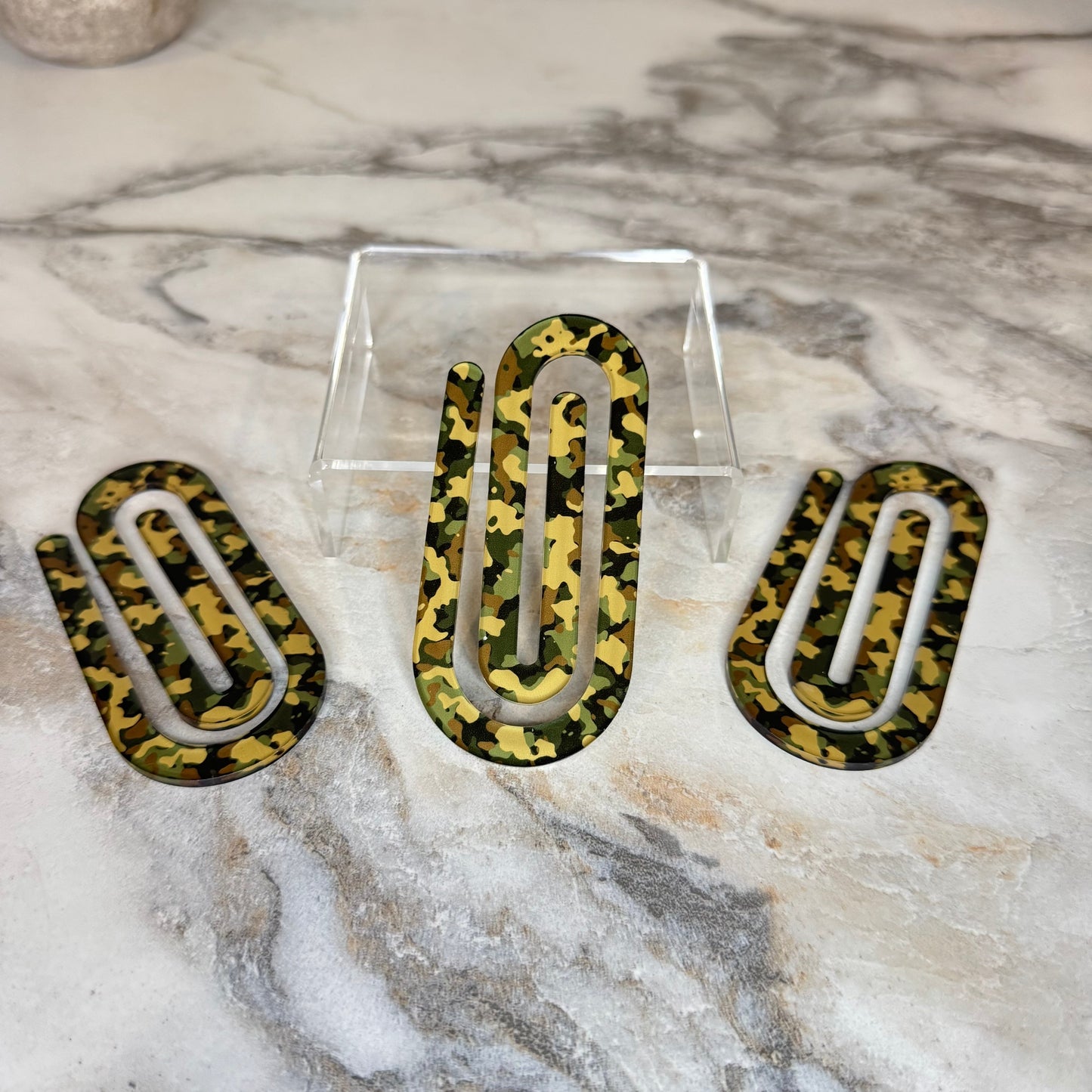 Jumbo Paperclip - Camo