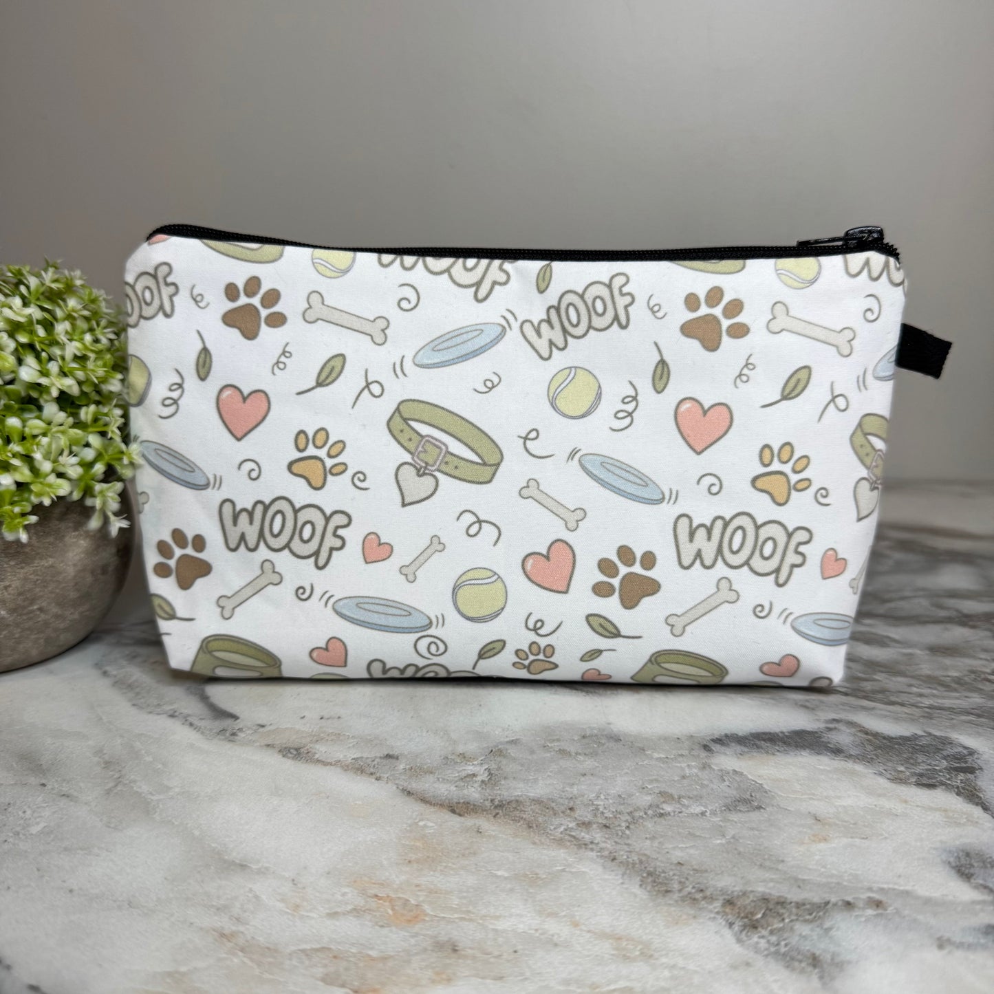 Pouch - Dog Heart Paw Woof
