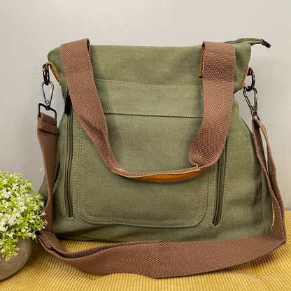Caitlin - Canvas Satchel - PREORDER
