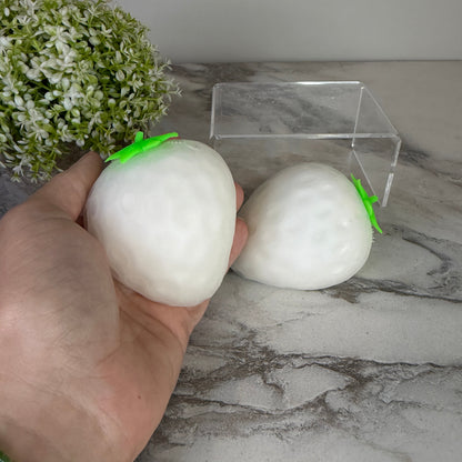 Squishy Toy - Sunlight Color Changing Strawberry, Larger
