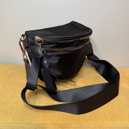 The Roni Nylon Crossbody - Solid Black - PREORDER