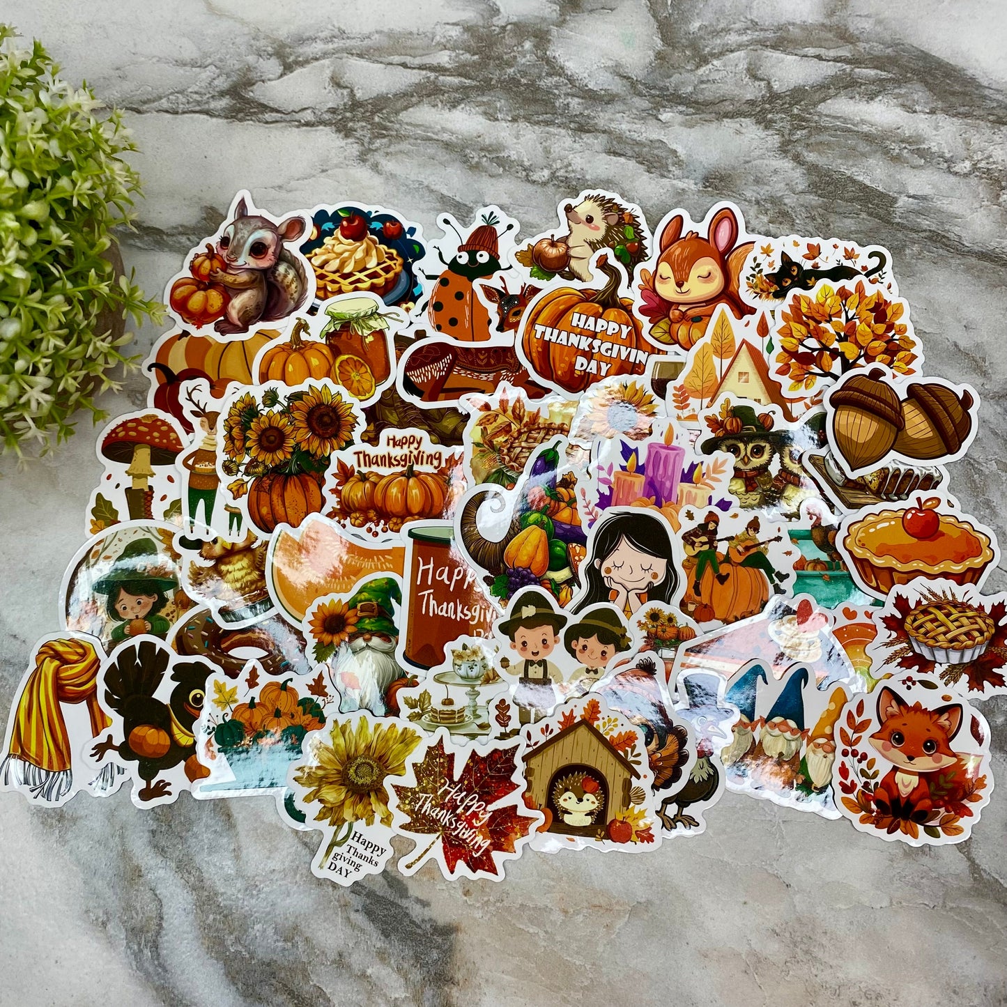 Stickers - Fall Thanksgiving