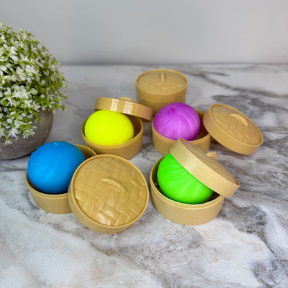 Squishy Toy - Mini Dumpling, Solids - PREORDER