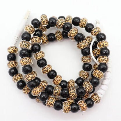 Charging Cord - Beaded - Clear Design