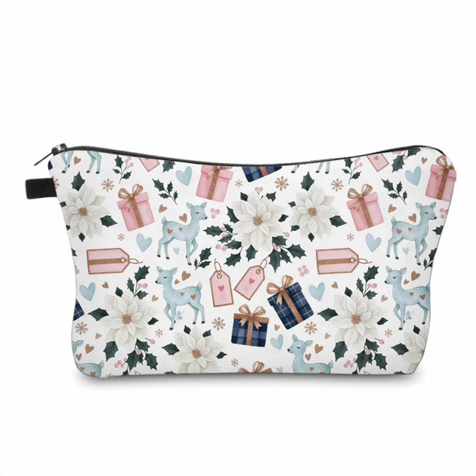 Pouch - Christmas - Gift Reindeer Floral