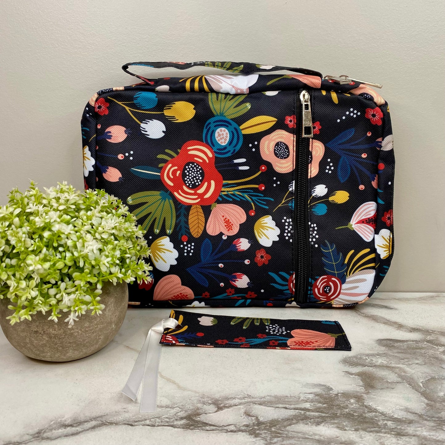 Travel Zip Pouch - Floral