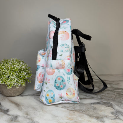 Mini Backpack - Floral Eggs