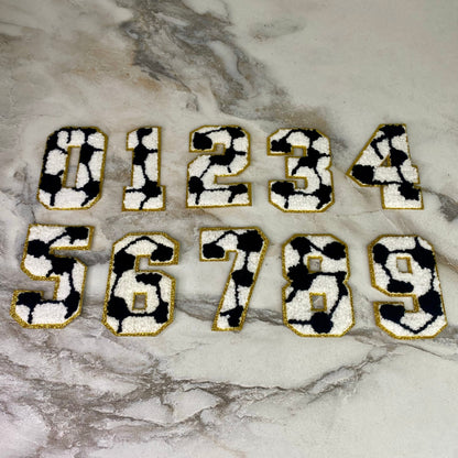 Patch Chenille - Soccer Numbers