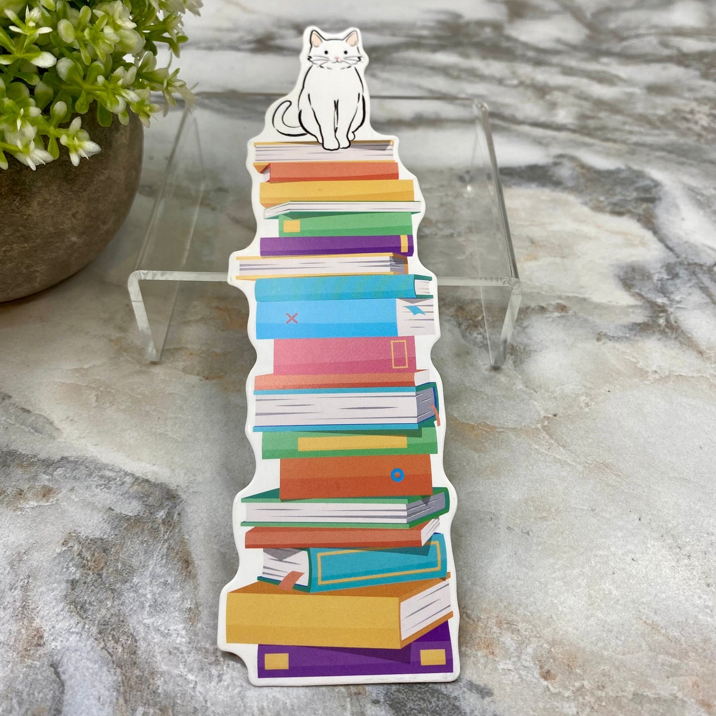 Bookmark - Cats & Books - #10