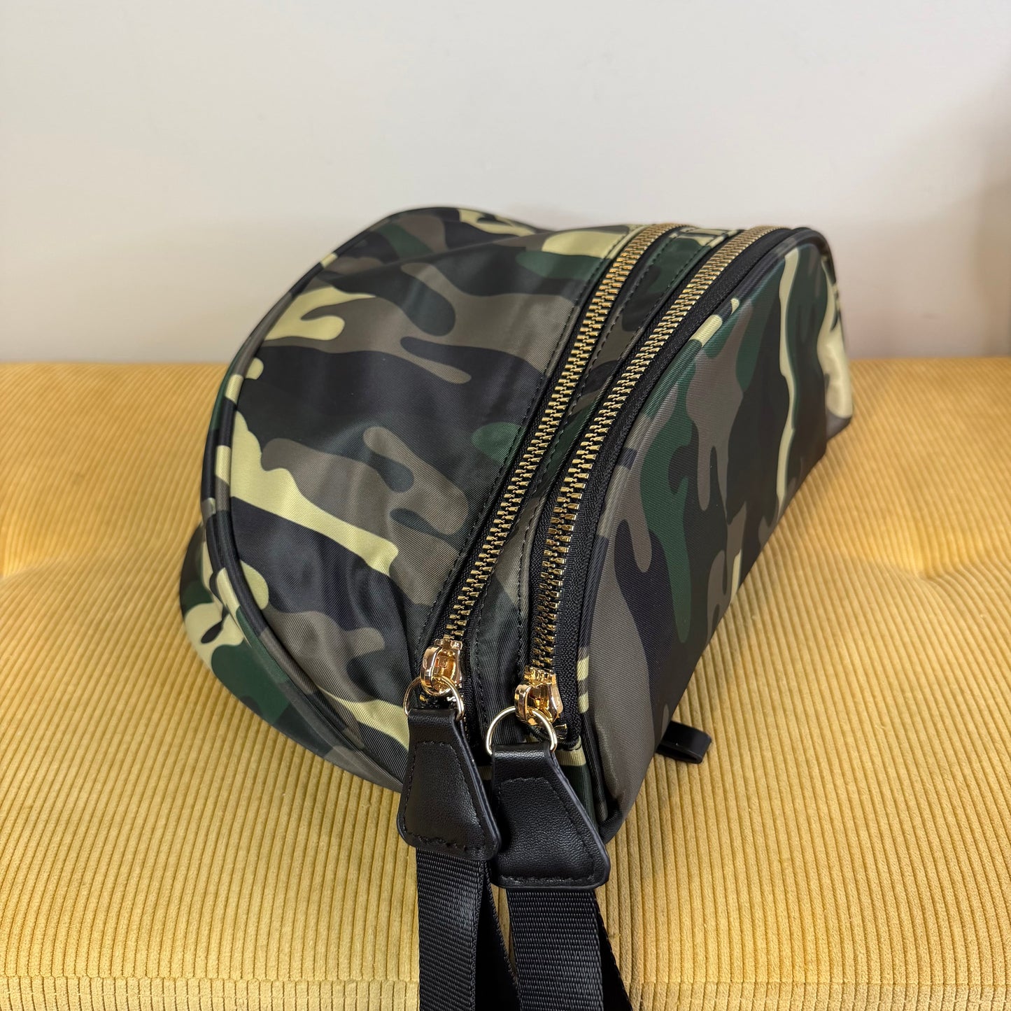 The Roni Nylon Crossbody - Green Camo #2