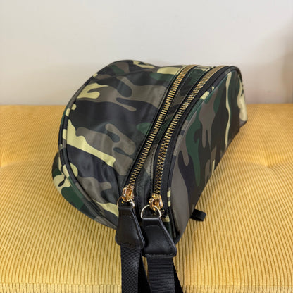 The Roni Nylon Crossbody - Green Camo #2