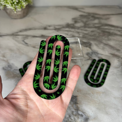 Jumbo Paperclip - Weed