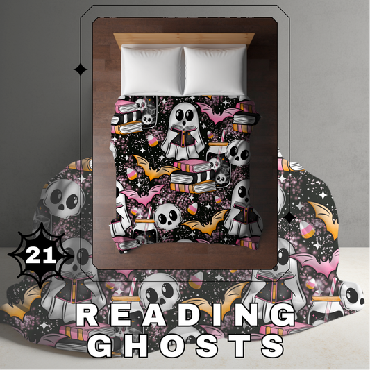 Blanket Halloween #21 - Reading Ghosts