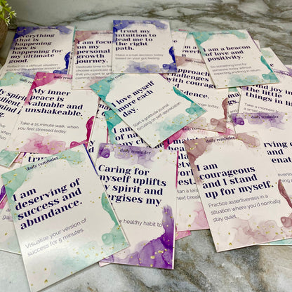Daily Reminder Cards