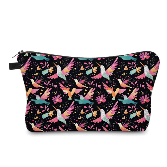 Pouch - Animal, Hummingbird Black Rainbow