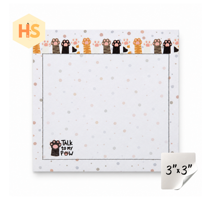 The Sticky Note Collection - Cat Talk To The Paw